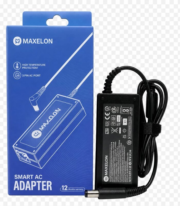 Laptop Adapter for HP 65w (18.5V -3.5AMP) BIG PIN MAKE MAXELON